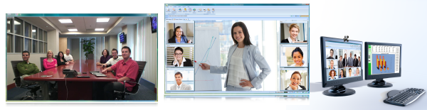Nefsis video conferencing solution for desktops and rooms.