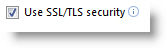 Select SSL for Secure Meetings