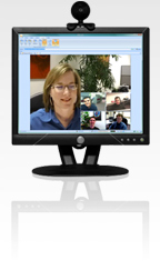 Online Meetings via Multipoint Video Conferencing