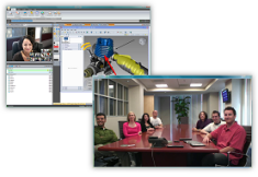 Nefsis Advanced Technology Allows Live Desktop Sharing with Annotation and Multipoint Video, Webcam to HD