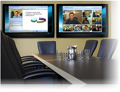 Nefsis videoconference with Dual Monitors