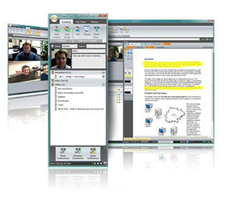 Video Conferencing Screens of Nefsis Online Meeting Services