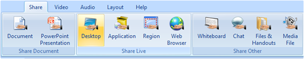 Nefsis has easy to use live sharing and web conferencing features.