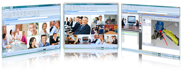 Web Based Video Conferencing uses Browsers & standard URLs