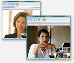 Screenshots of Nefsis Advanced Web Conferencing Technology Vs. WebEx.