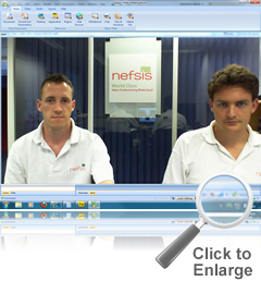 Thumbnail image of the Microsoft LifeCam Cinema used in Nefsis